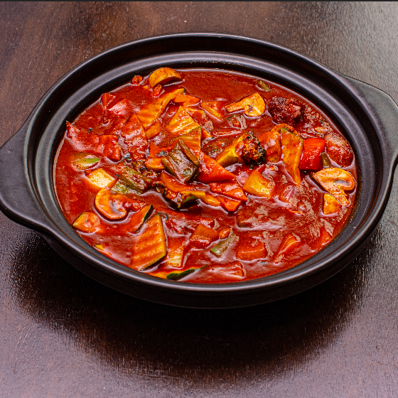 Boeuf au curry rouge